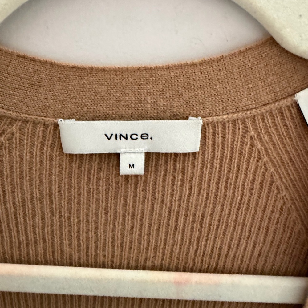 Vince Women's Camel Cardigan - Picture 2 of 3